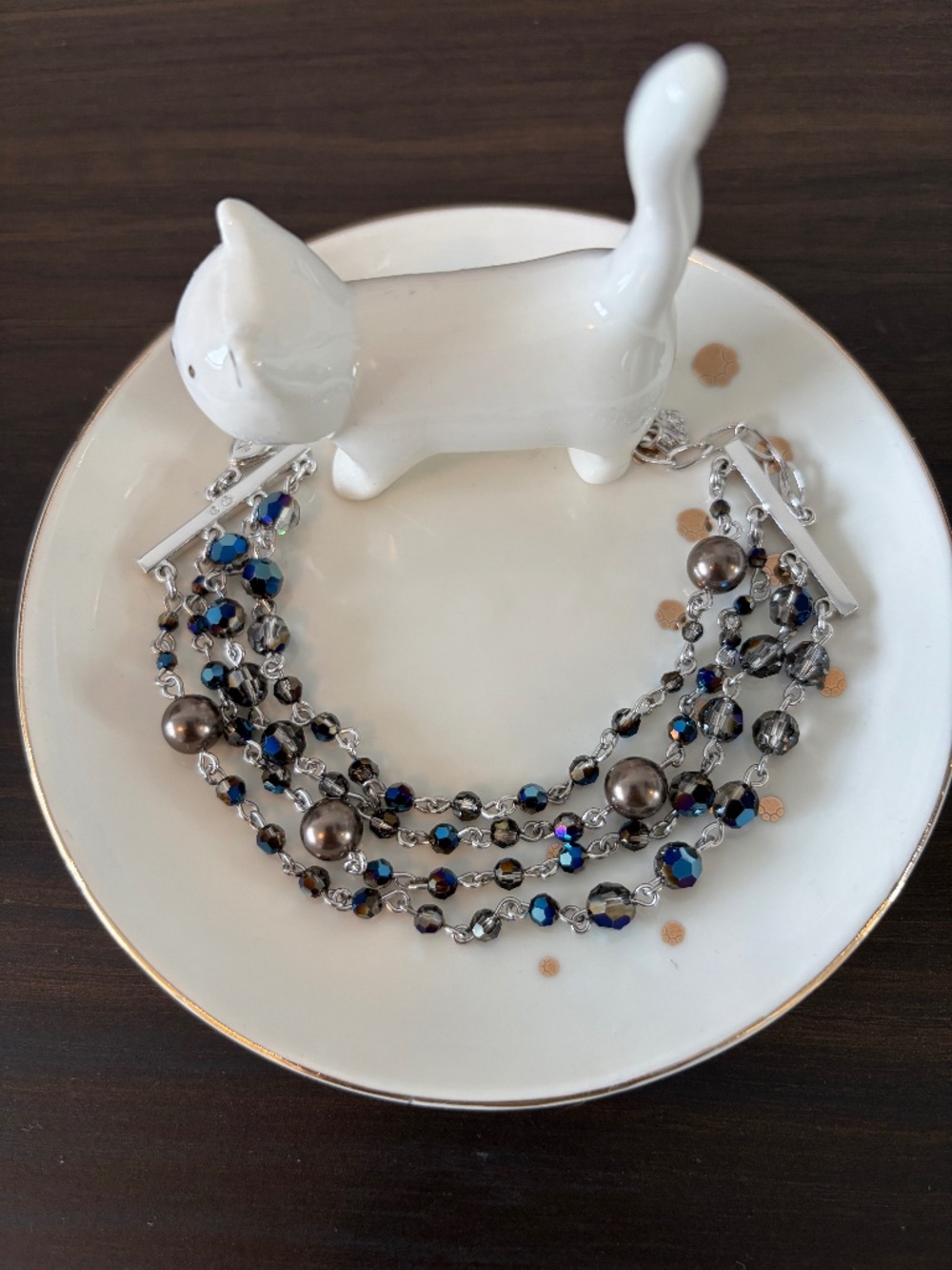 Vintage Swarovski Multi-Strand Crystal Bracelet